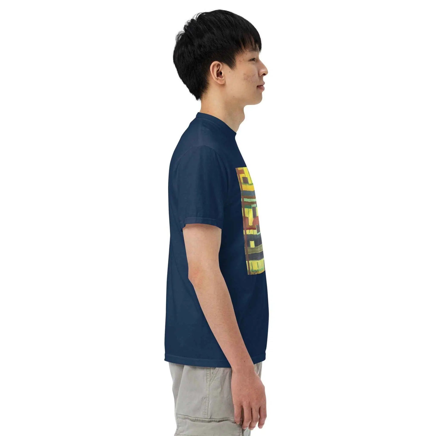Unisex T-Shirt - City in Grids - Geometric Abstract Urban