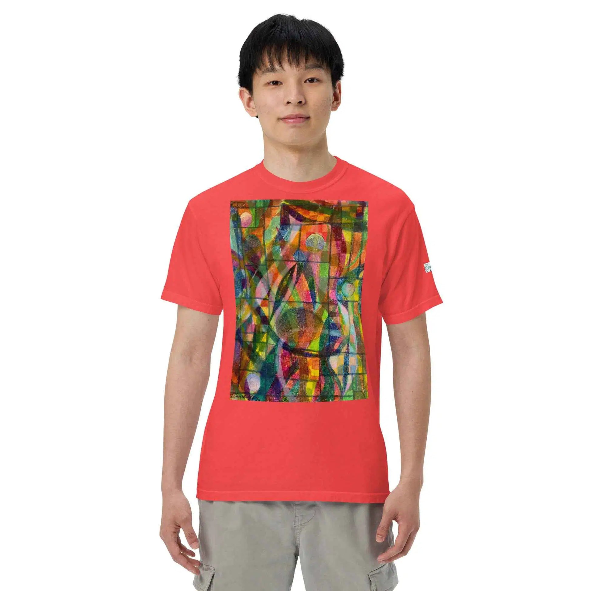 Unisex T-Shirt - Organic Life - Colorful Geometric Art