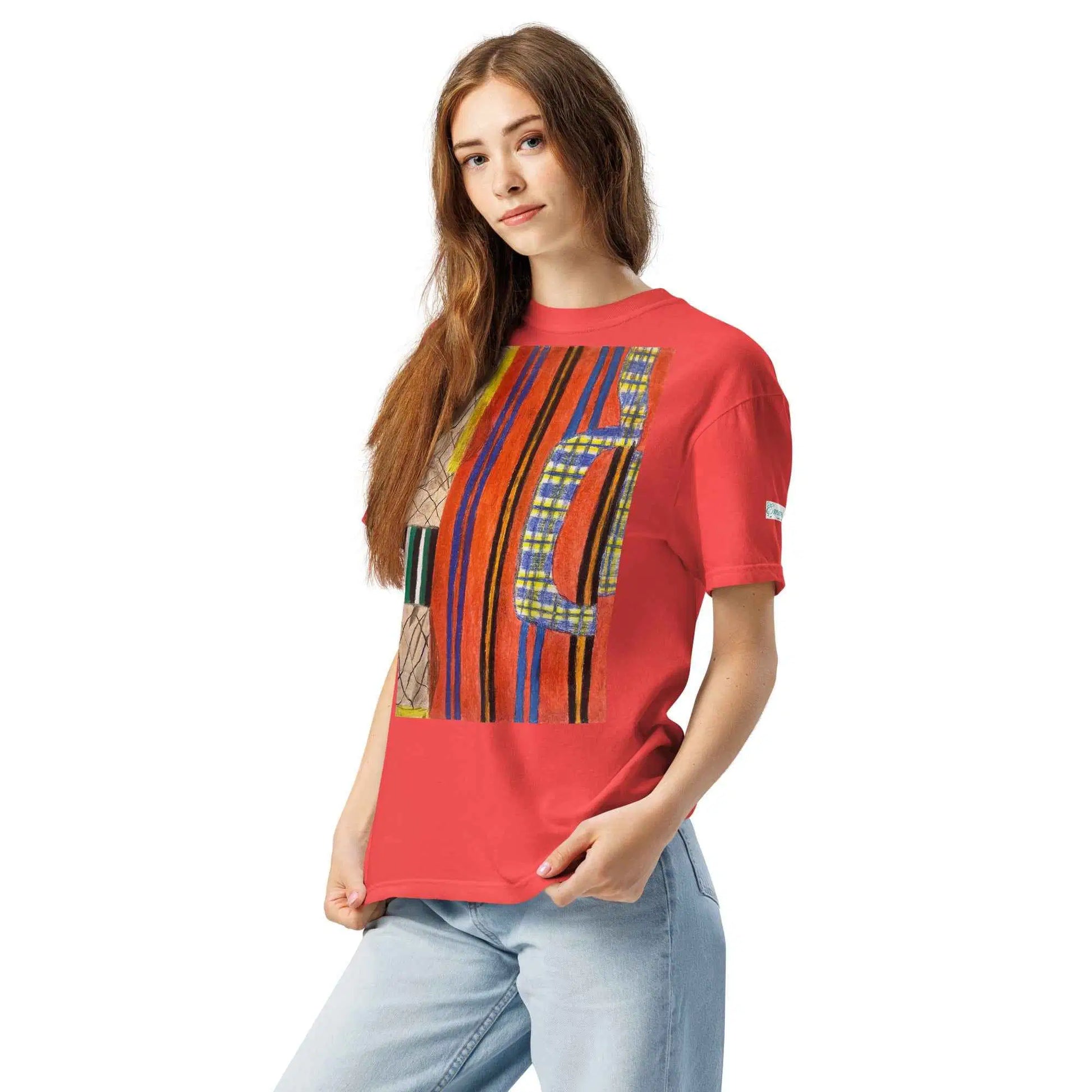 Unisex T-Shirt - Palestine's Resilience - Folk Abstract Art