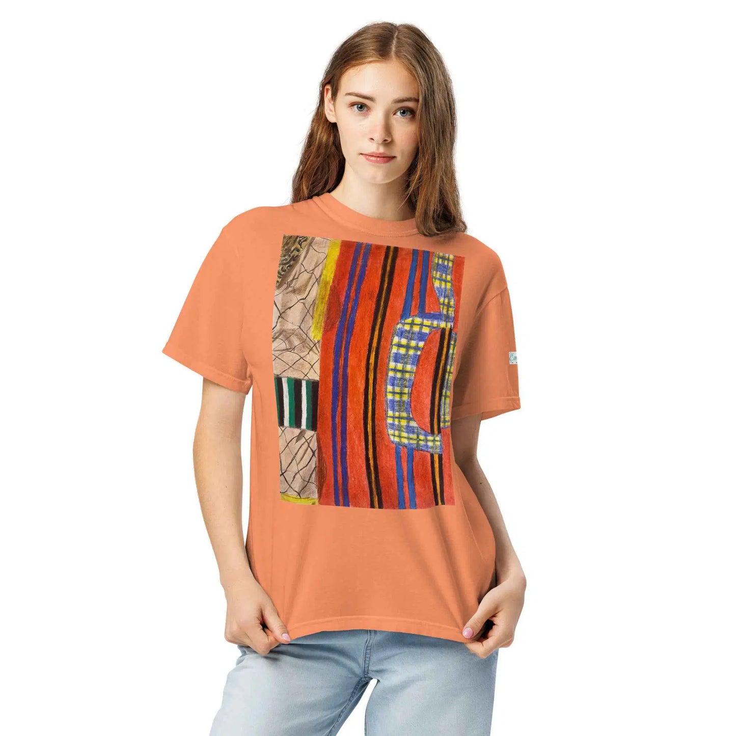 Unisex T-Shirt - Palestine's Resilience - Folk Abstract Art