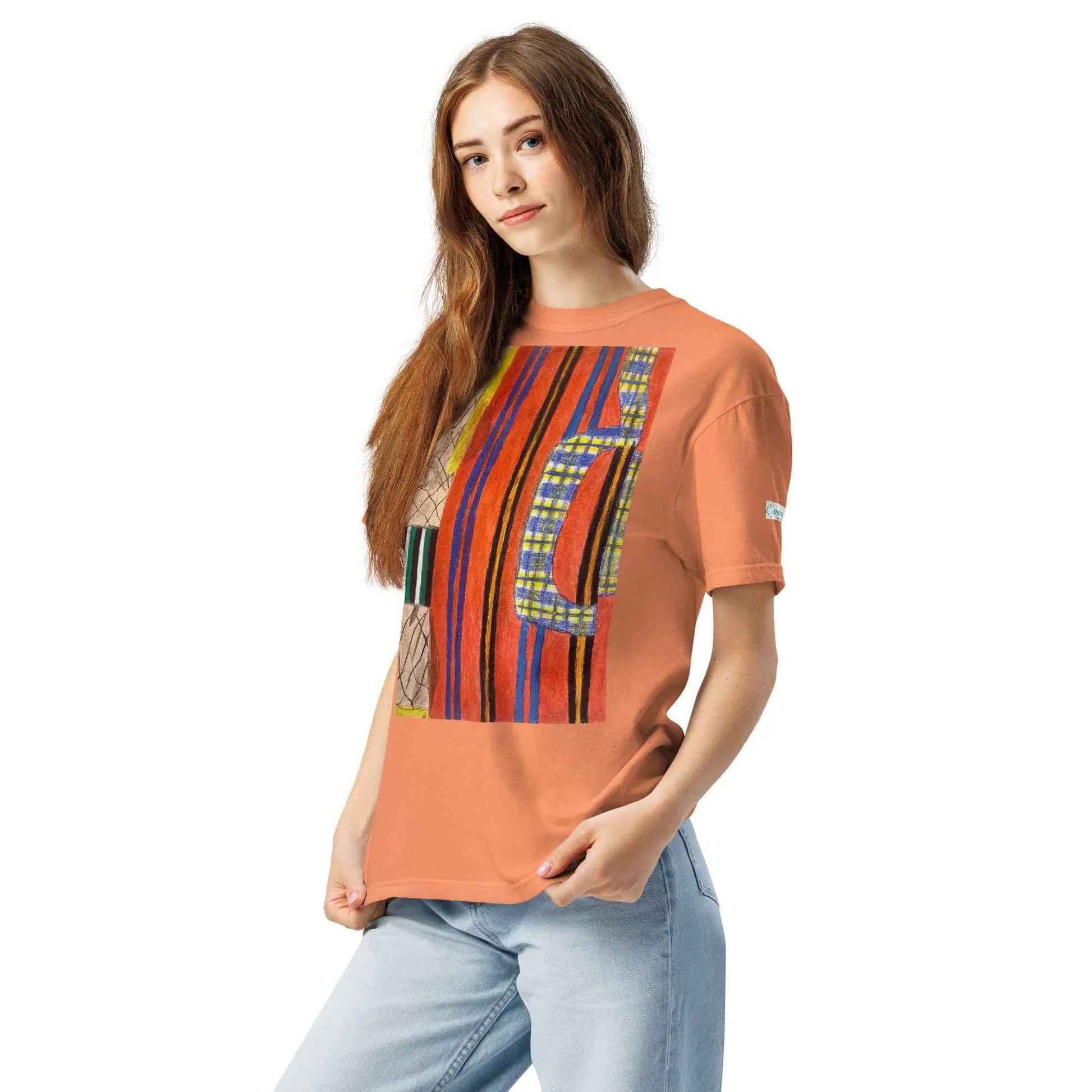 Unisex T-Shirt - Palestine's Resilience - Folk Abstract Art