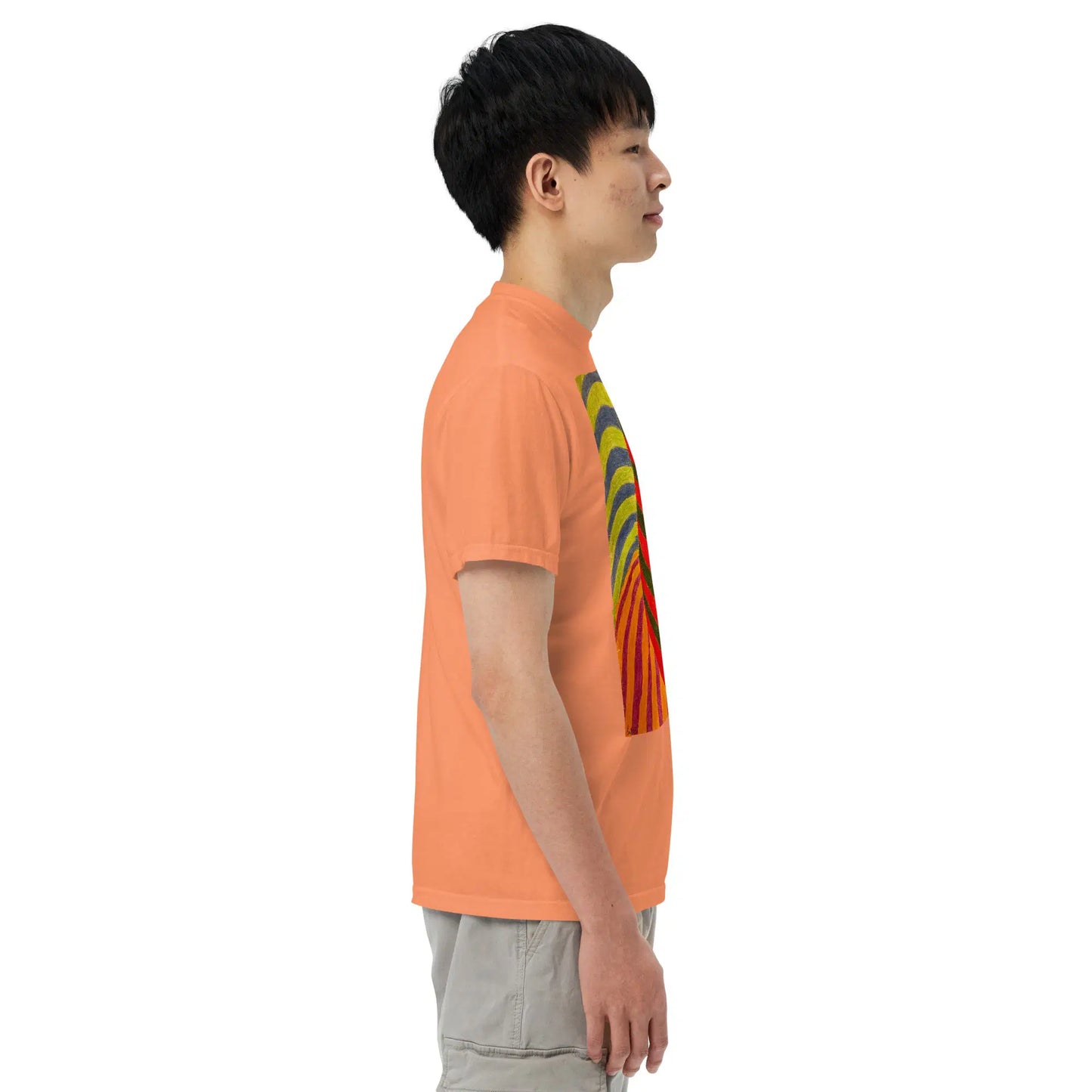 Unisex T-shirt - No Brake Zone - Geometric Op Art Motion - Eman's Gallery