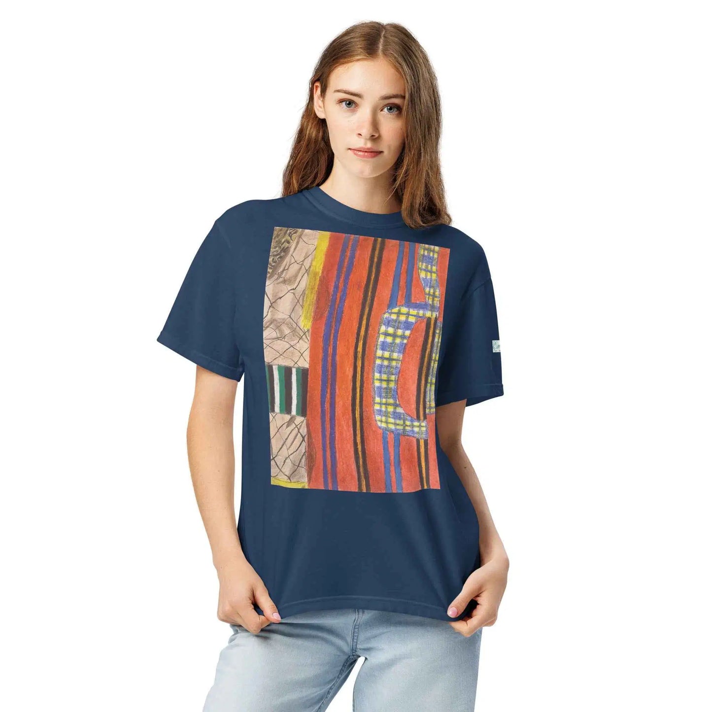 Unisex T-Shirt - Palestine's Resilience - Folk Abstract Art
