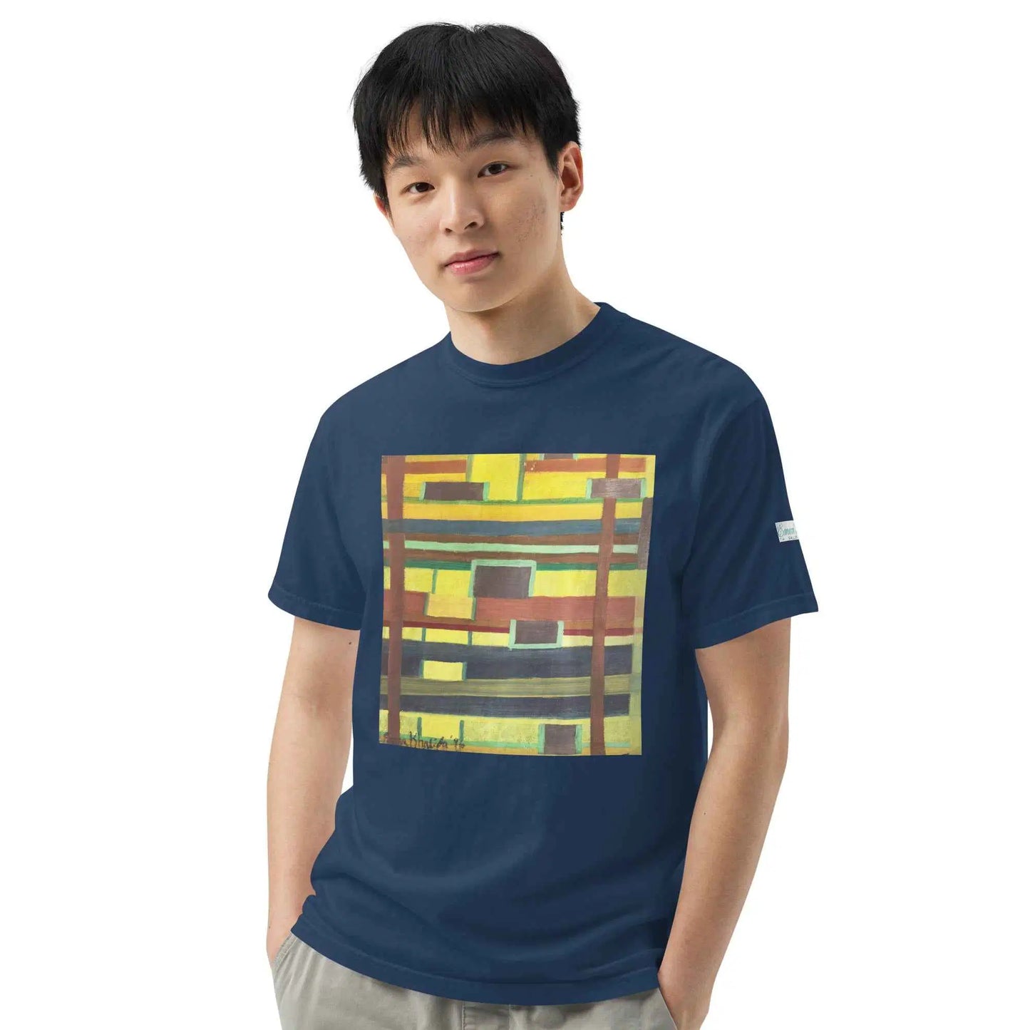 Unisex T-Shirt - City in Grids - Geometric Abstract Urban