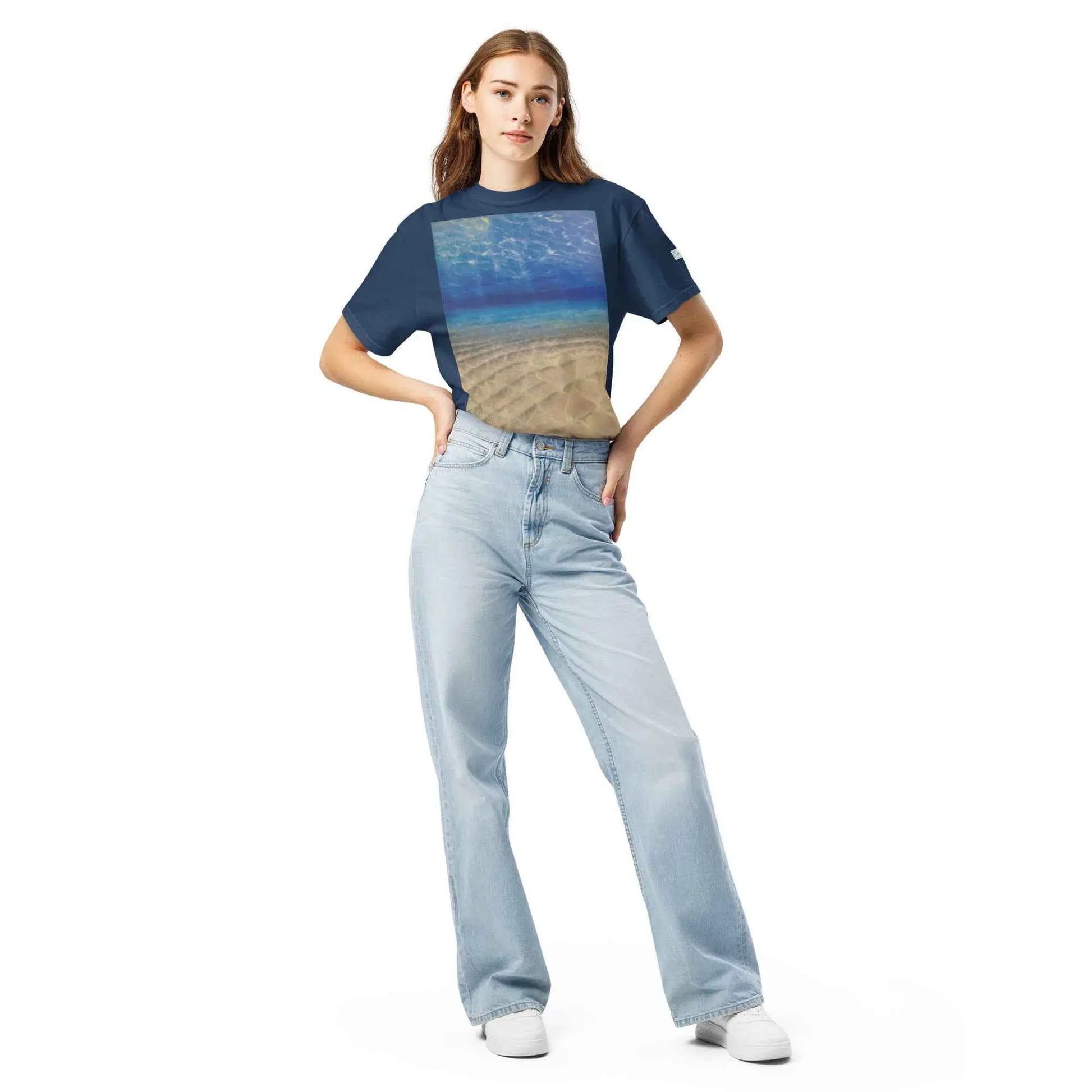 Unisex T-Shirt - Hypnosis - Underwater Scene & Light