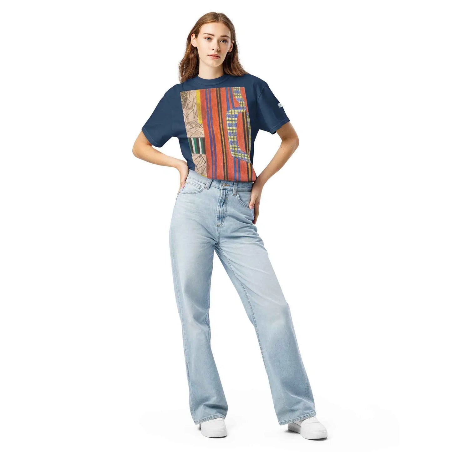 Unisex T-Shirt - Palestine's Resilience - Folk Abstract Art