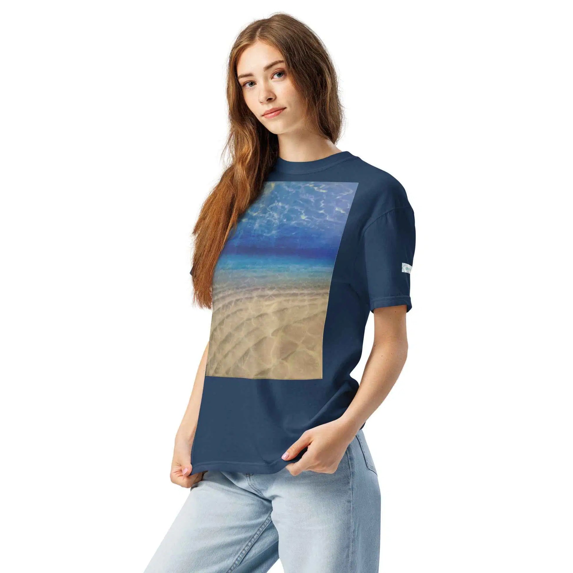 Unisex T-Shirt - Hypnosis - Underwater Scene & Light