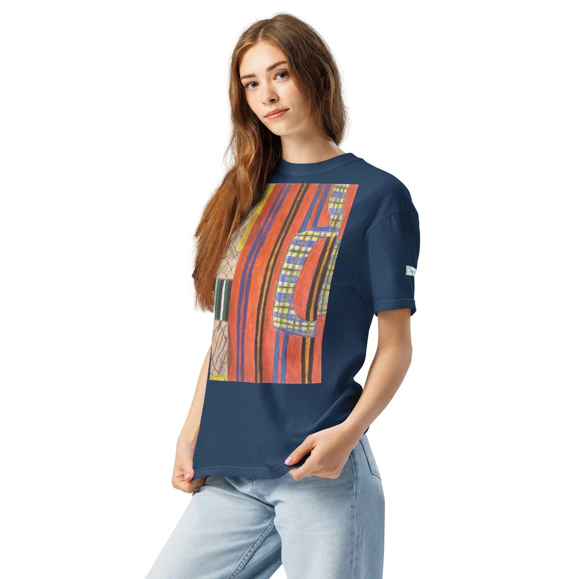 Unisex T-Shirt - Palestine's Resilience - Folk Abstract Art