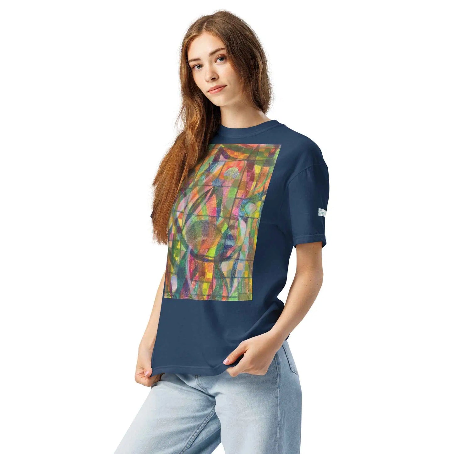 Unisex T-Shirt - Organic Life - Colorful Geometric Art