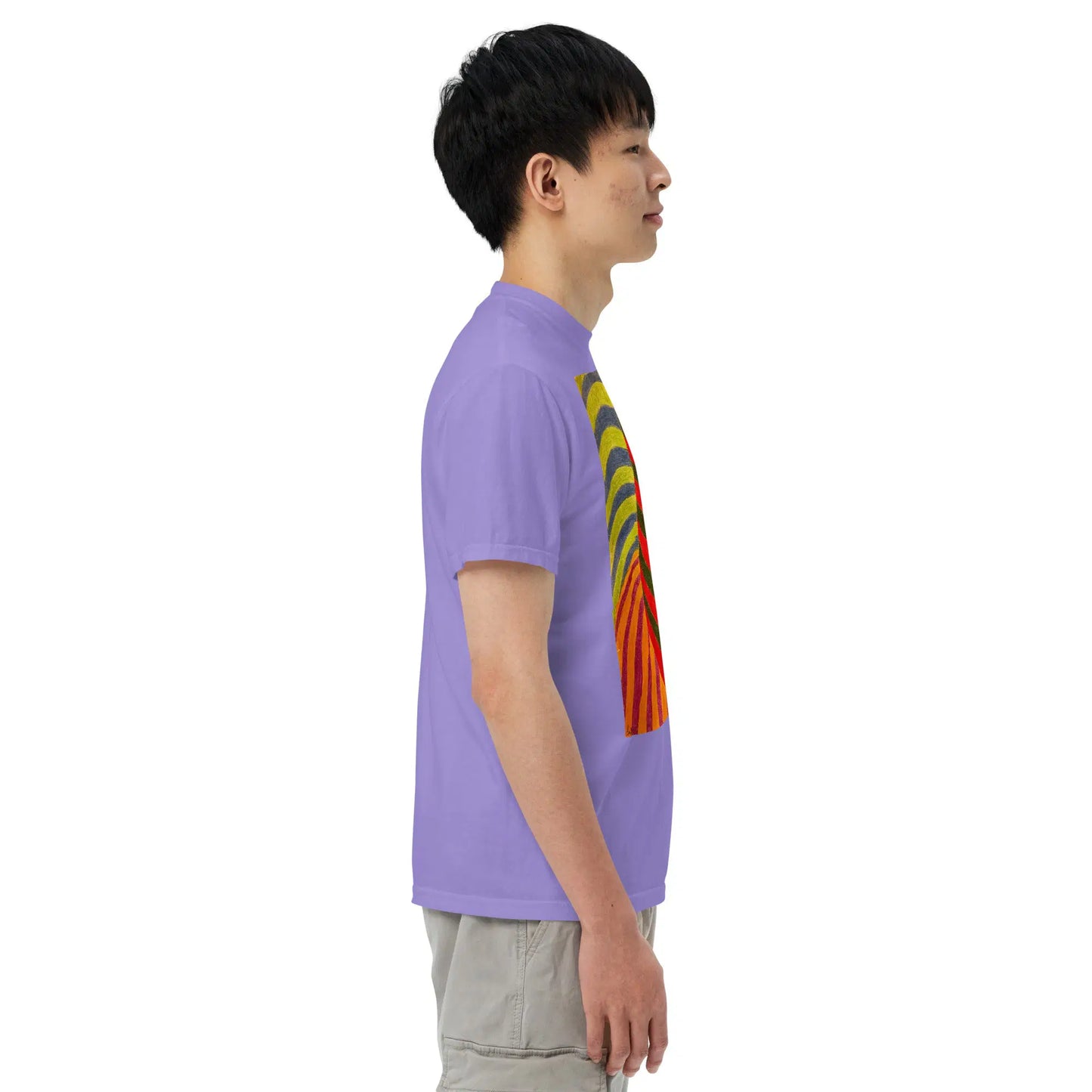 Unisex T-shirt - No Brake Zone - Geometric Op Art Motion - Eman's Gallery