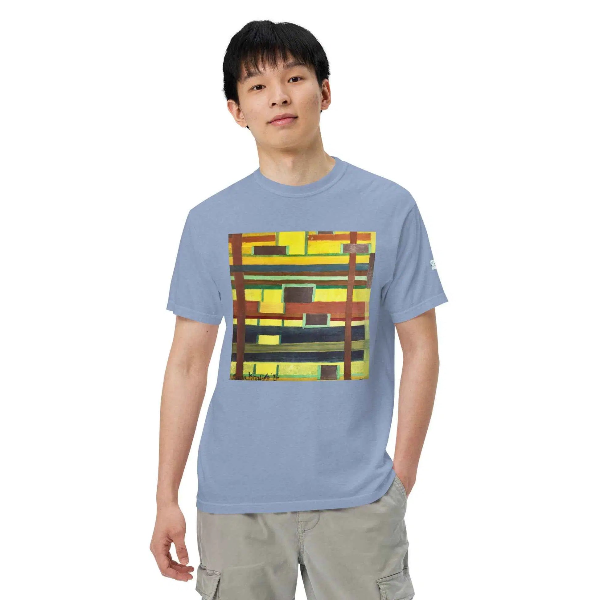Unisex T-Shirt - City in Grids - Geometric Abstract Urban