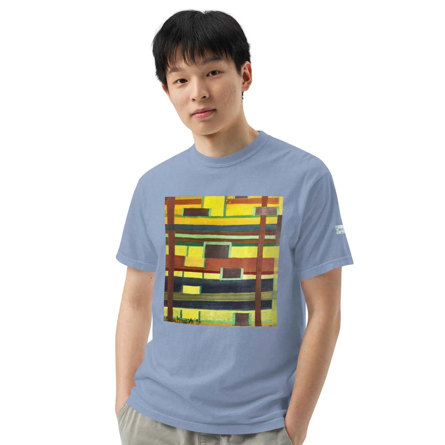 Unisex T-Shirt - City in Grids - Geometric Abstract Urban