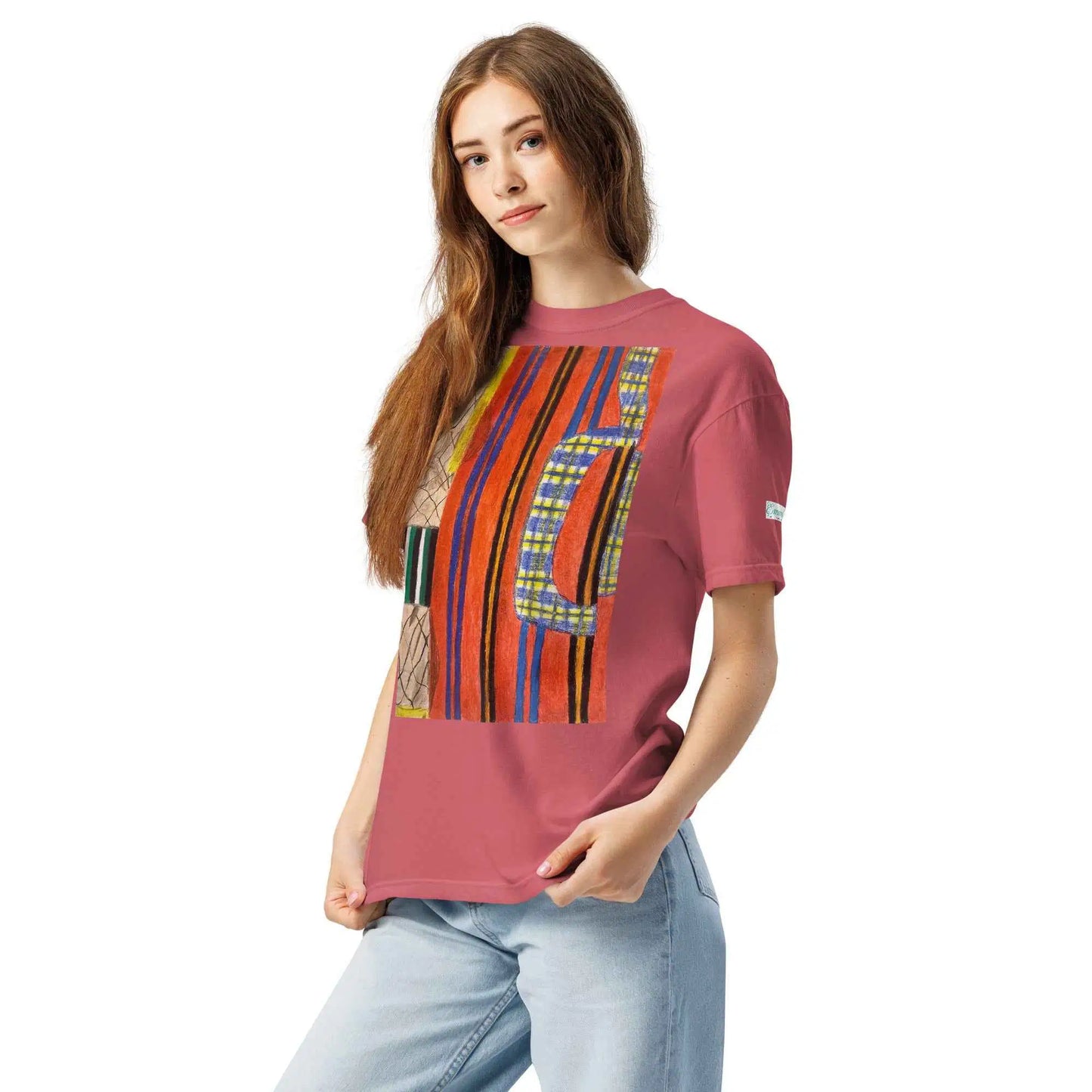 Unisex T-Shirt - Palestine's Resilience - Folk Abstract Art