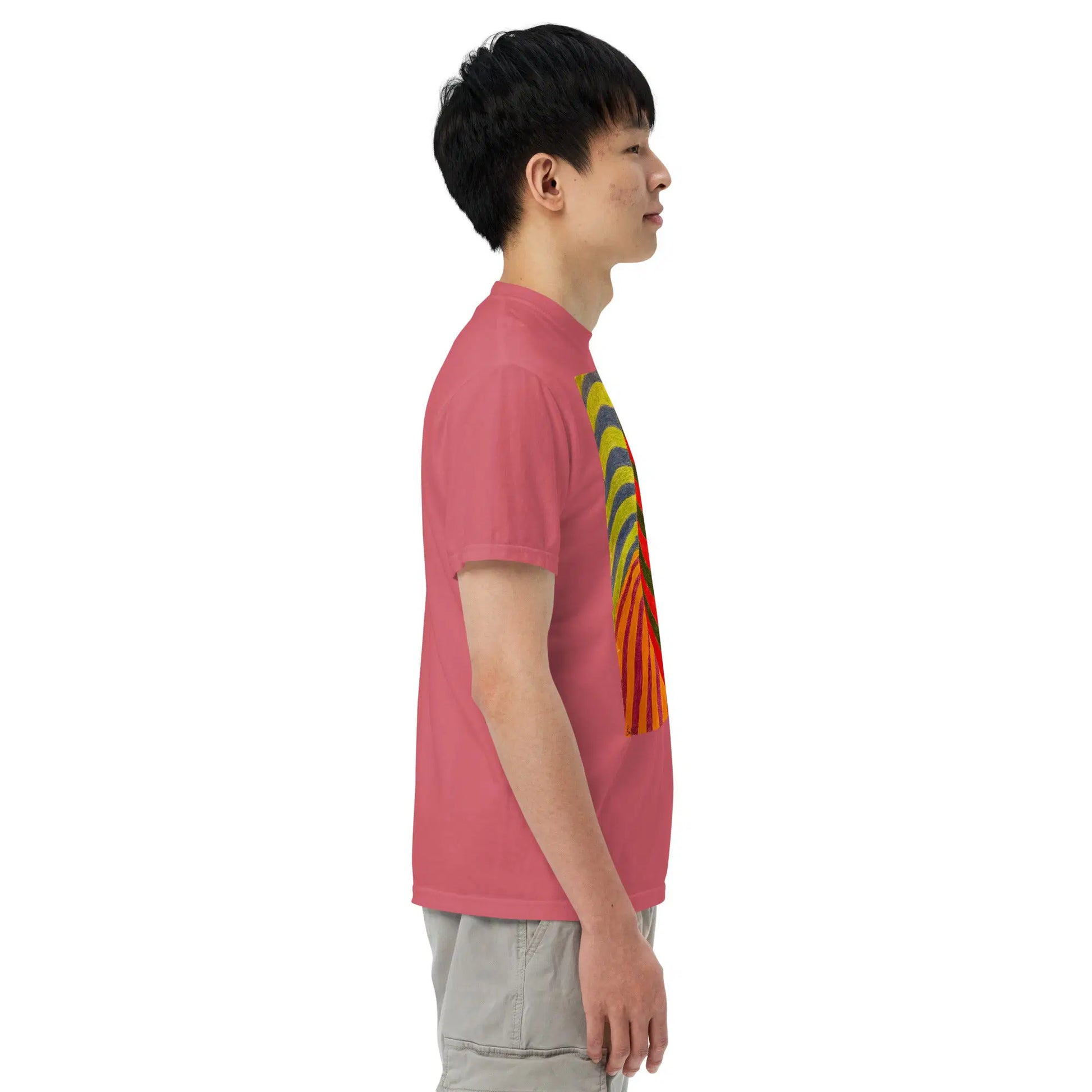 Unisex T-shirt - No Brake Zone - Geometric Op Art Motion - Eman's Gallery