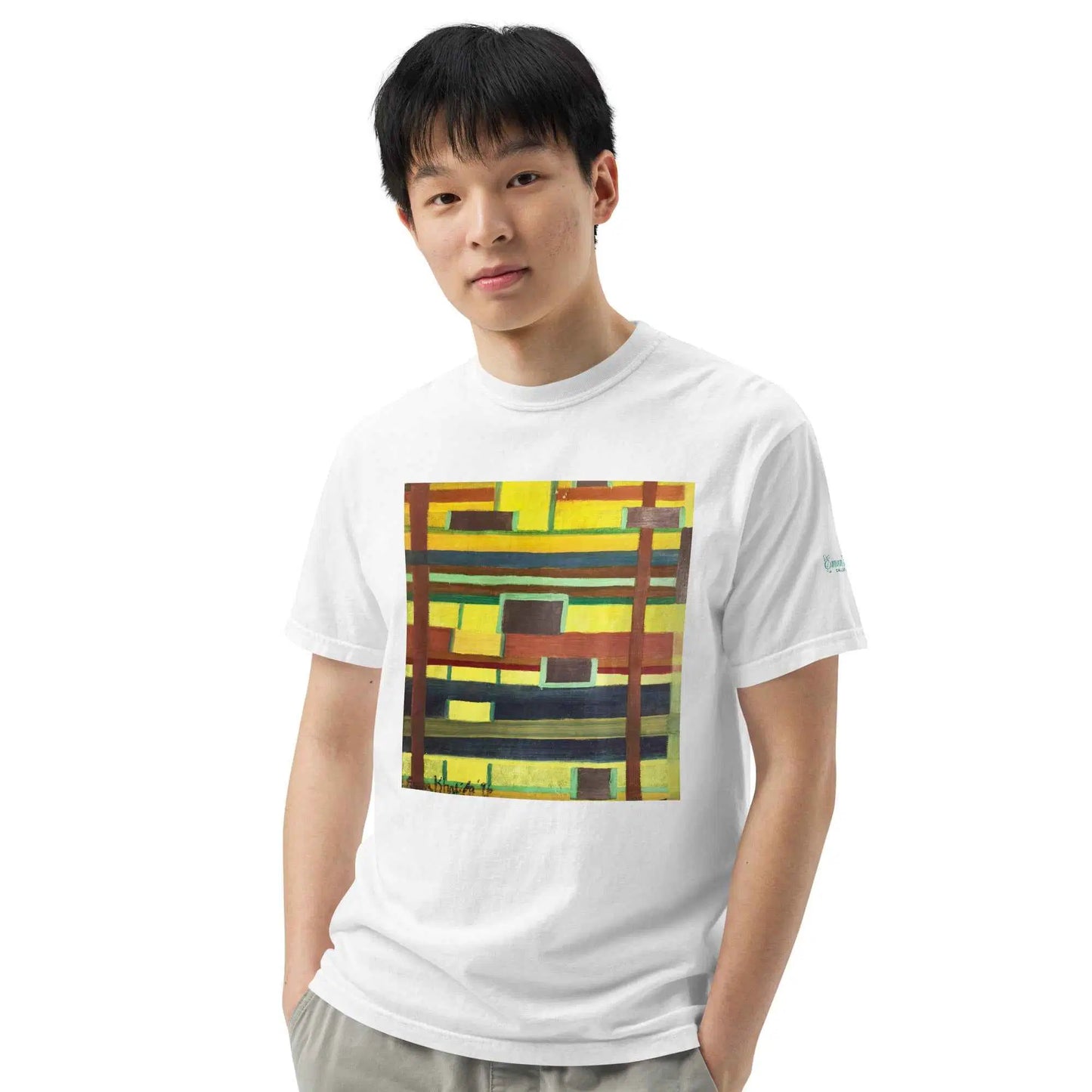 Unisex T-Shirt - City in Grids - Geometric Abstract Urban