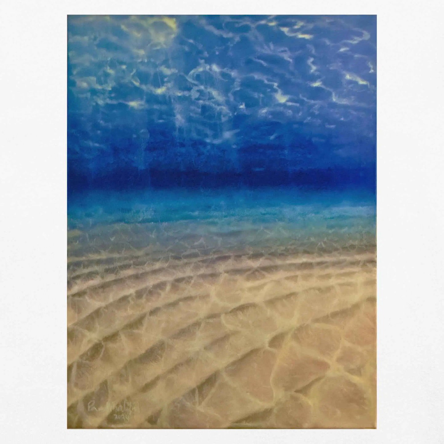 Unisex T-Shirt - Hypnosis - Underwater Scene & Light