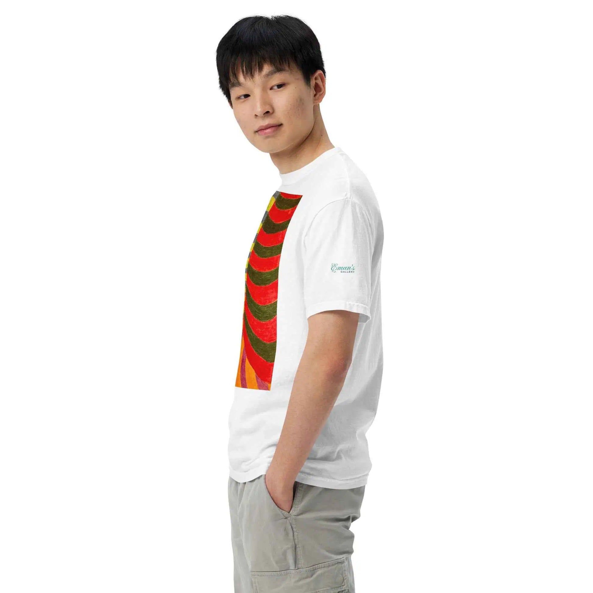 Unisex T-shirt - No Brake Zone - Geometric Op Art Motion
