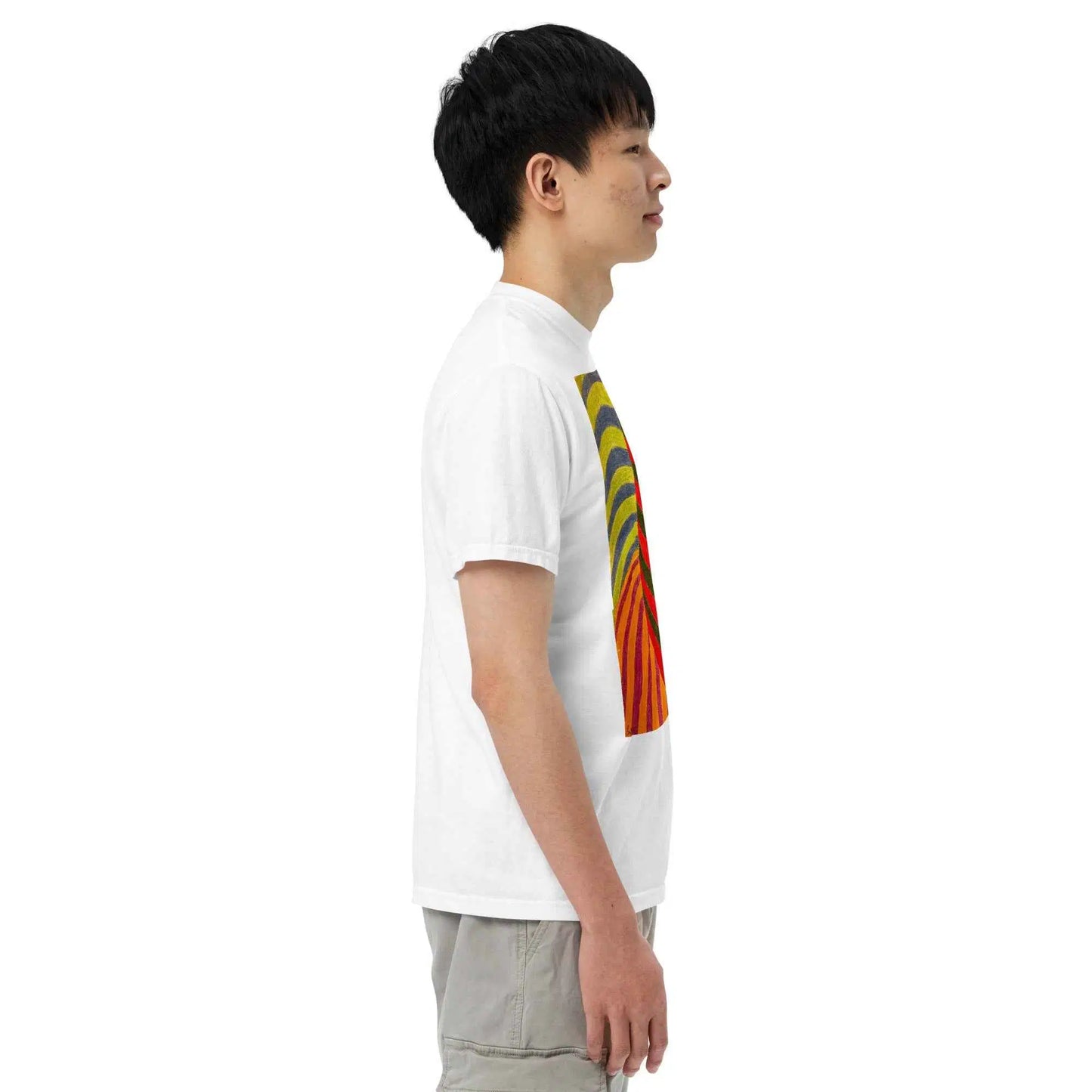 Unisex T-shirt - No Brake Zone - Geometric Op Art Motion