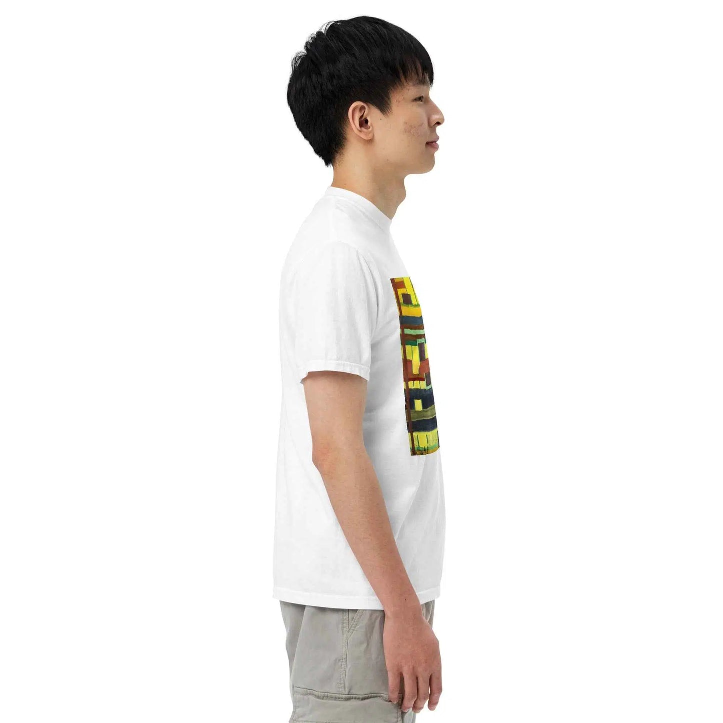 Unisex T-Shirt - City in Grids - Geometric Abstract Urban