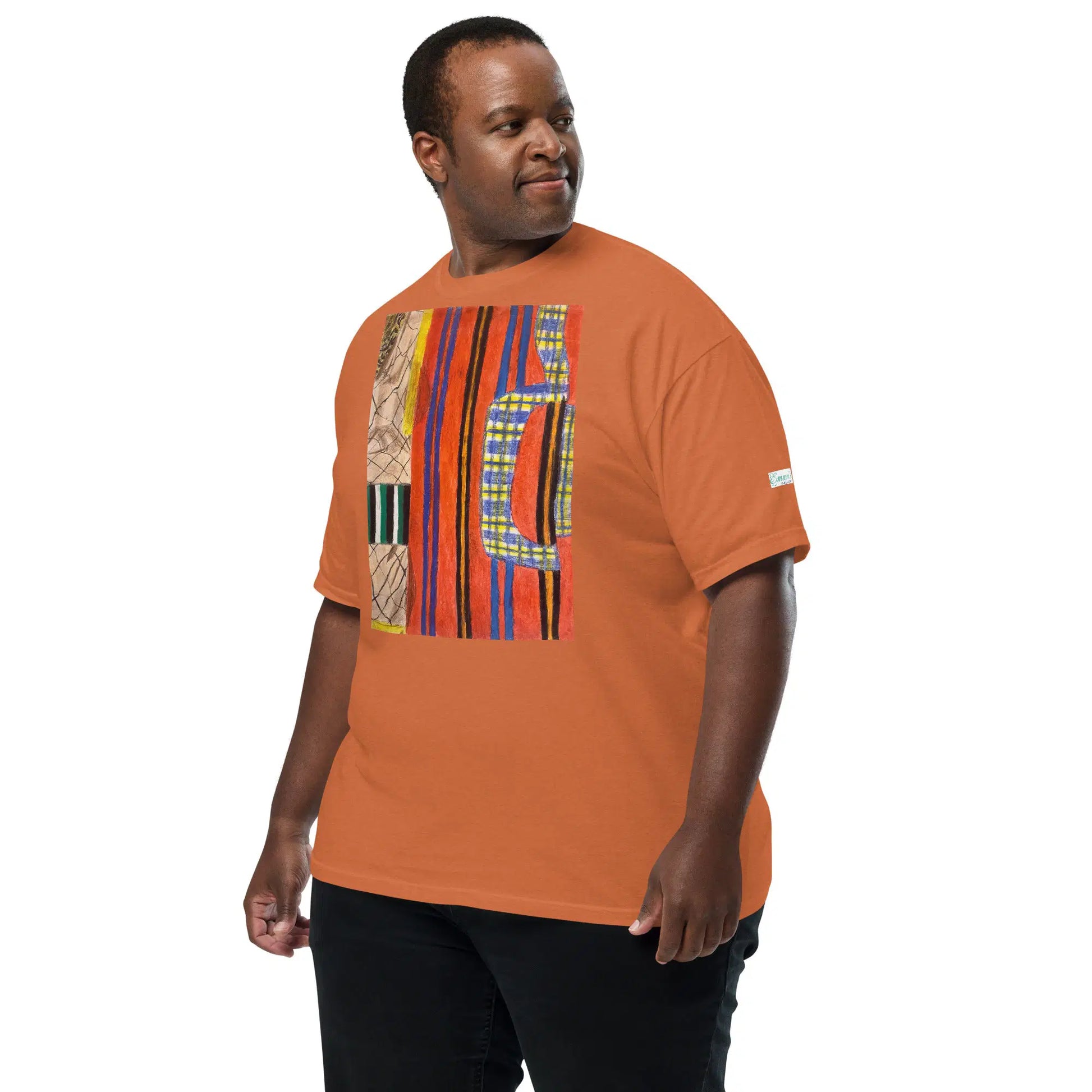 Unisex T-Shirt - Palestine's Resilience - Folk Abstract Art - Eman's Gallery