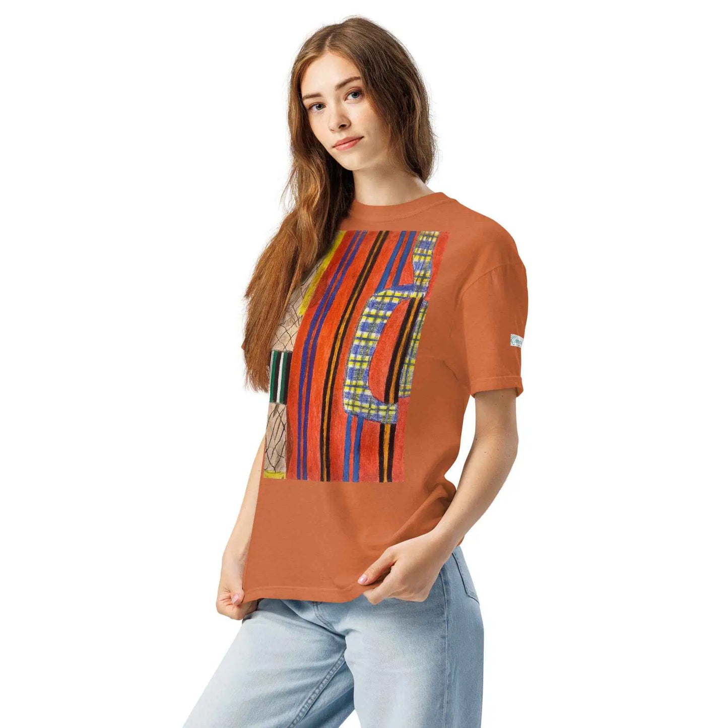Unisex T-Shirt - Palestine's Resilience - Folk Abstract Art