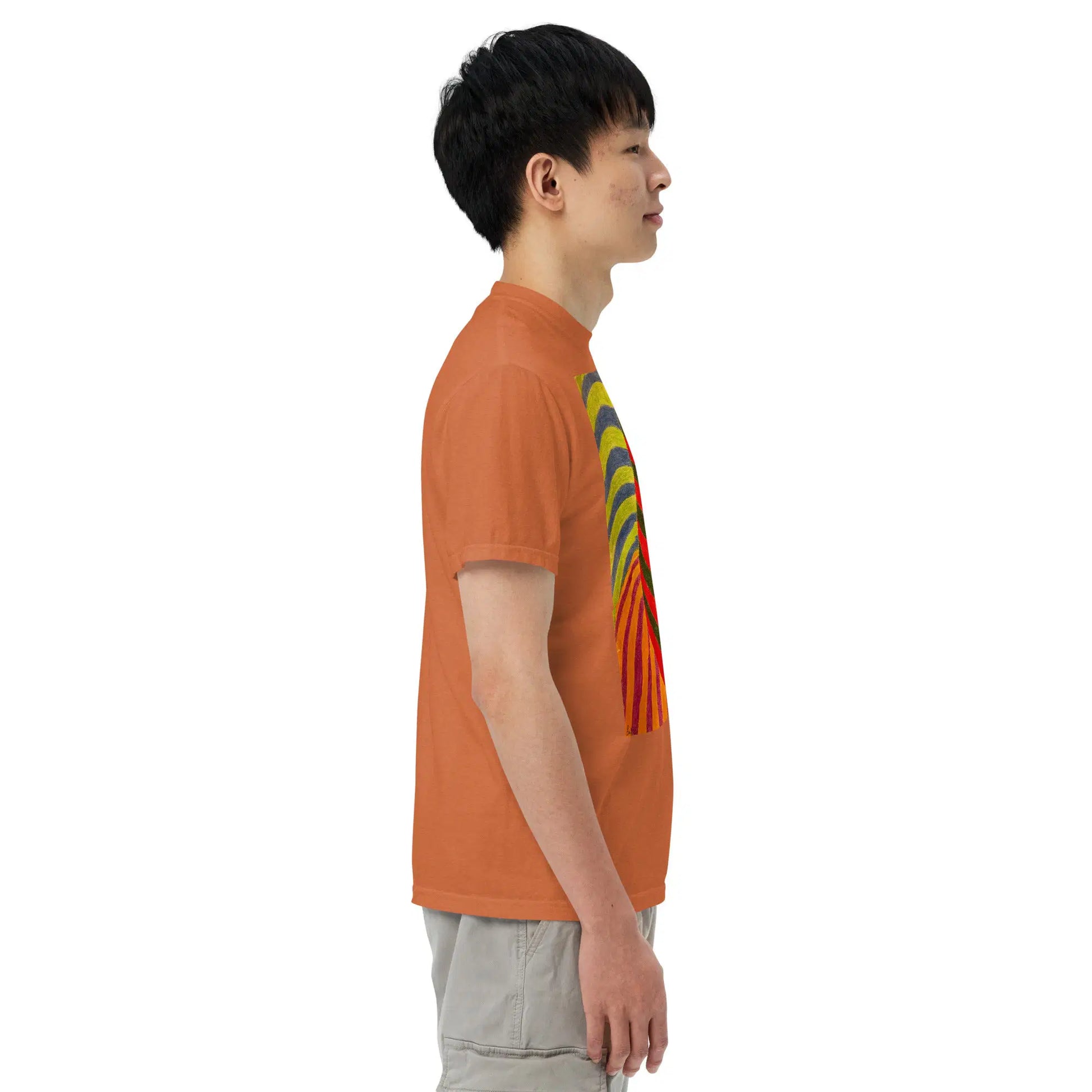 Unisex T-shirt - No Brake Zone - Geometric Op Art Motion - Eman's Gallery