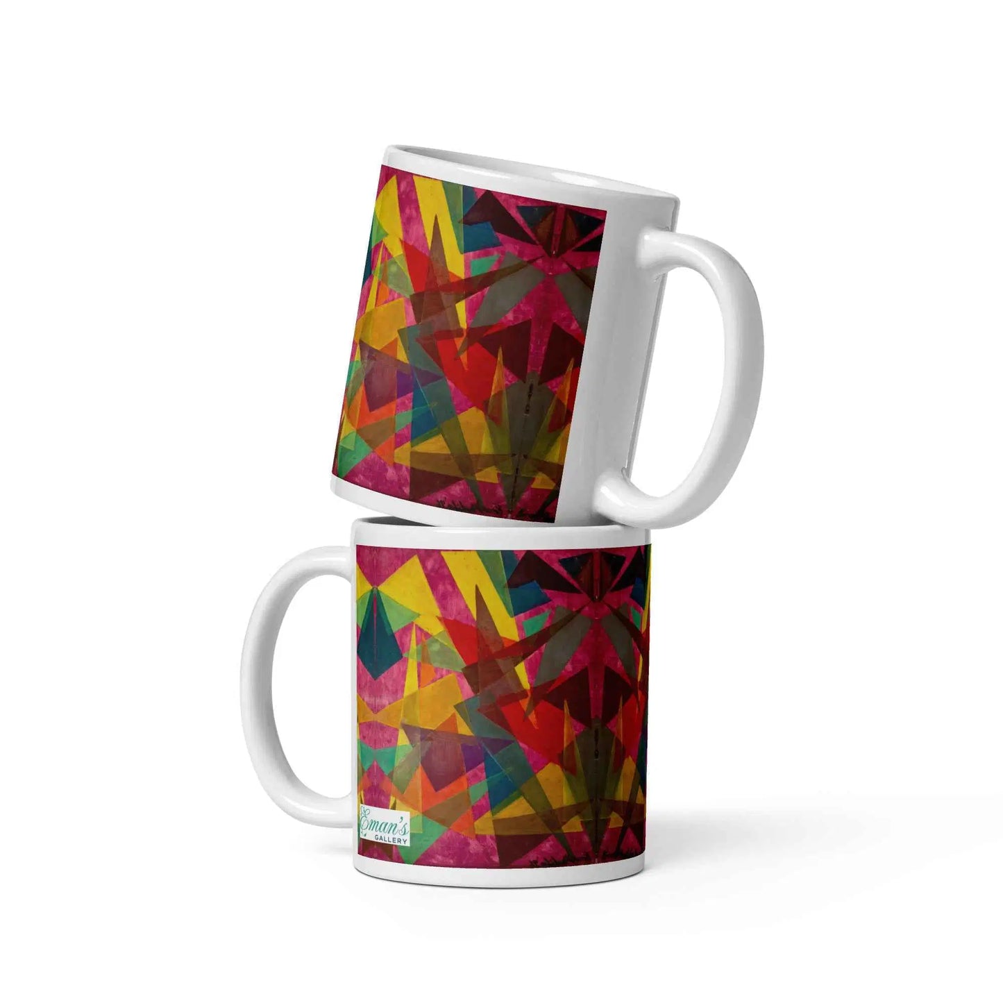 Coffee Mug - In The Wine Glass - Geometric Abstract