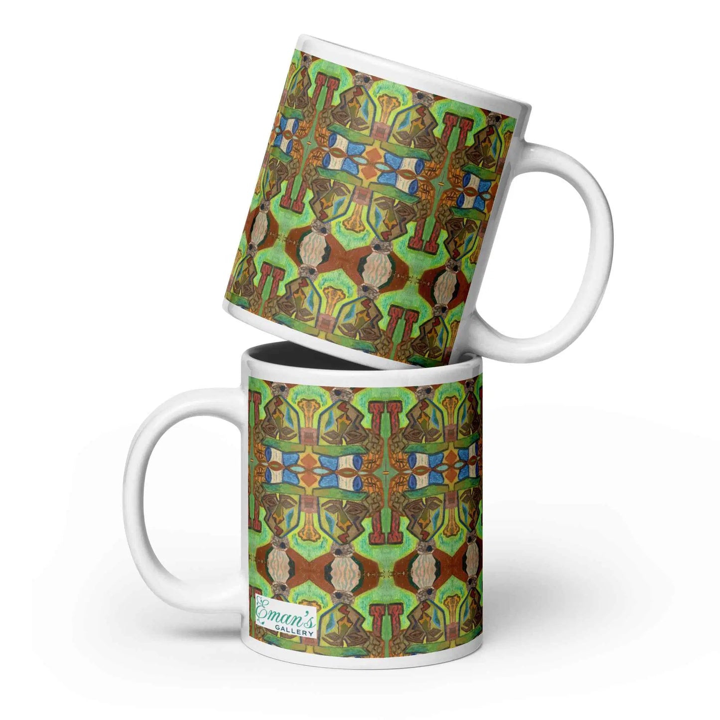 Coffee Mug - Fragmented Soul - Cubist Art