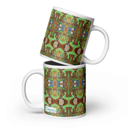 Coffee Mug - Fragmented Soul - Cubist Art