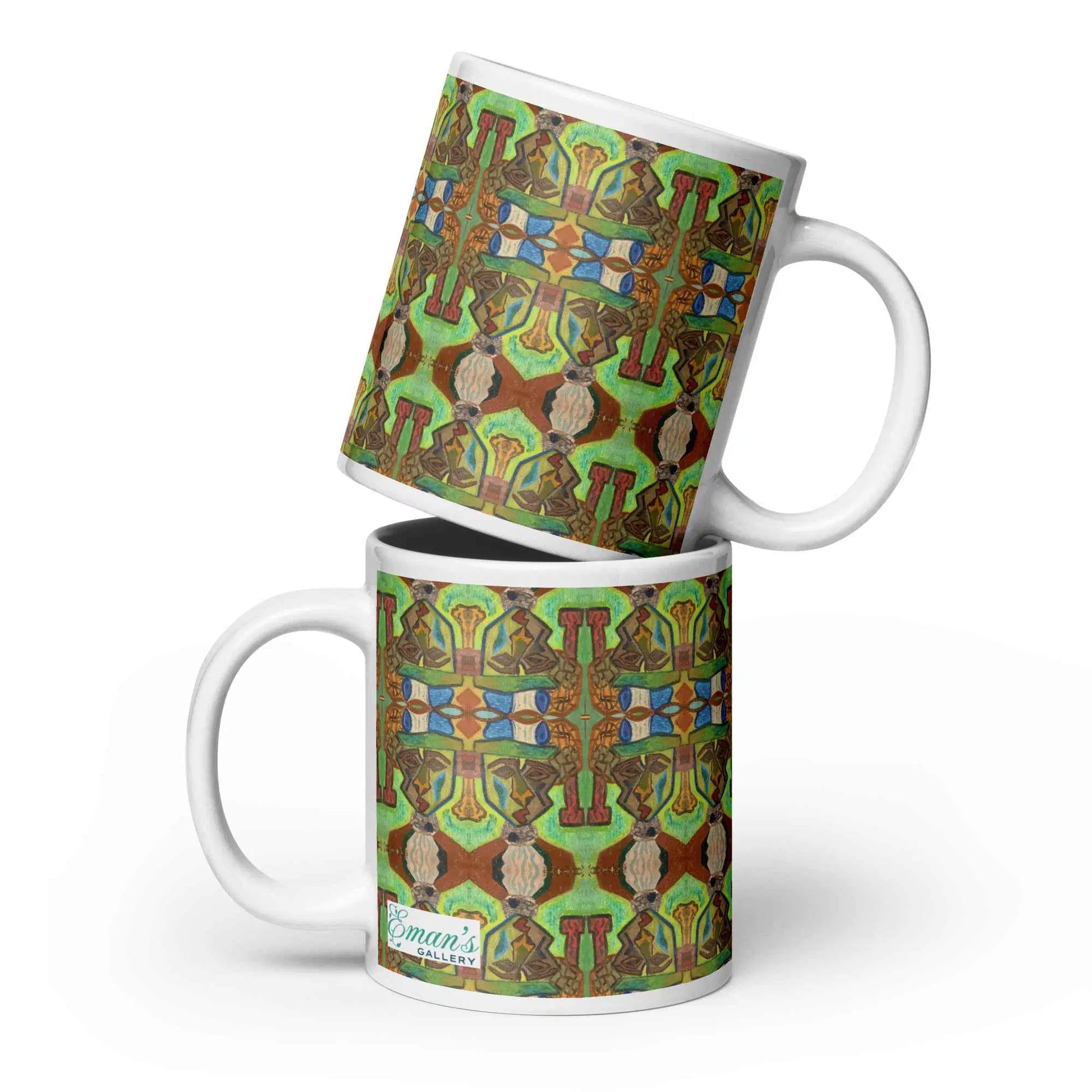 Coffee Mug - Fragmented Soul - Cubist Art