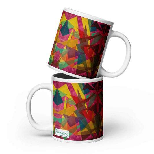 Coffee Mug - In The Wine Glass - Geometric Abstract