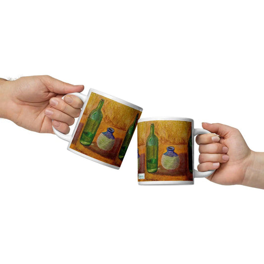 Coffee Mug - Still Longing - Yellow Ochre Still Life